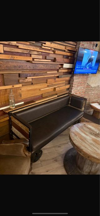 3 unidades Sofá tipo carro