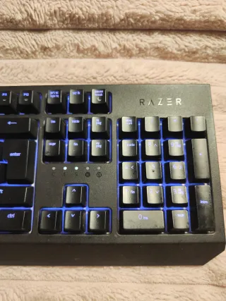 Teclado Razer Blackwidow Negro (para piezas)