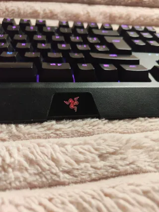 Teclado Razer Blackwidow Negro (para piezas)