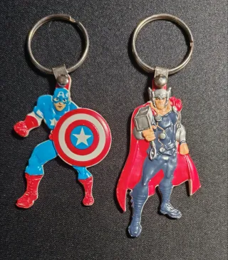 Portachiavi Marvel Captain America Thor