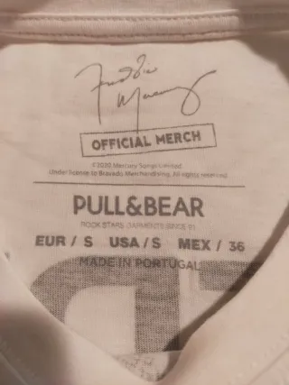 Camiseta Freddie Mercury. Pull&Bear