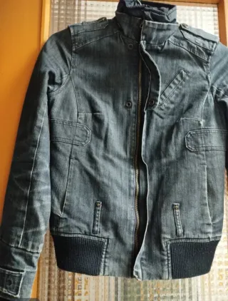 Chaqueta Vaquera Mango Acolchada