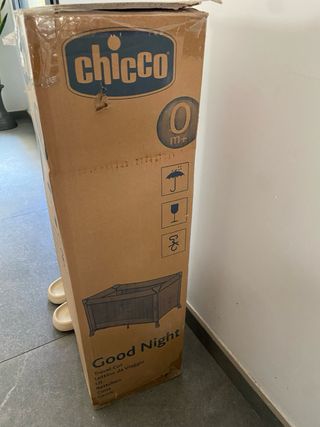 Cuna de viaje Chicco roja