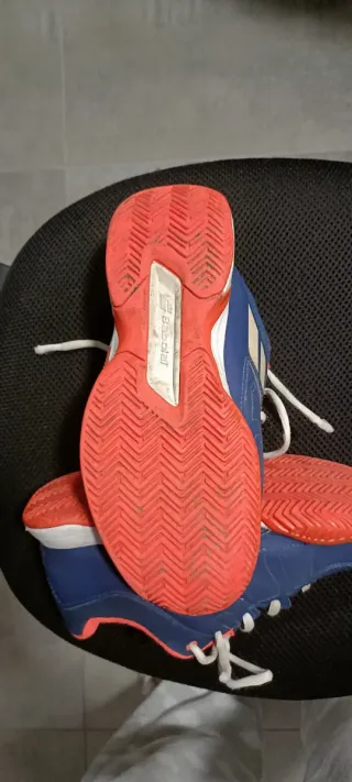 Zapatillas pádel Babolat niño/niña número 37