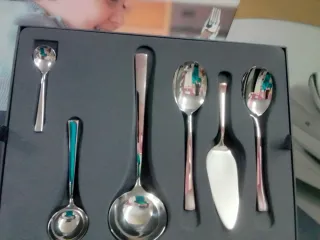 SET SERVIR PHILADELPHIA ACERO CROMAGAN 18/10.