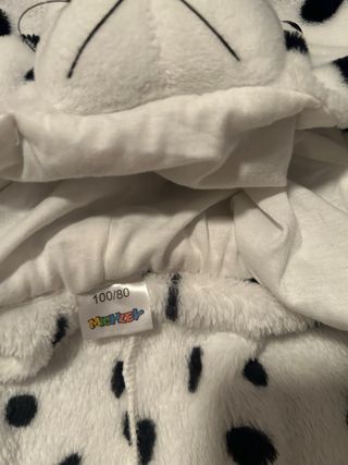 Disfraz perro dálmata bebé