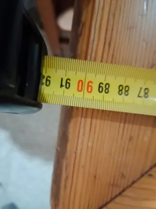 Mesa madera maciza con azulejos y 5 sillas