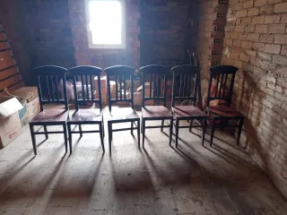 Sedie in legno antiche (6 unità)