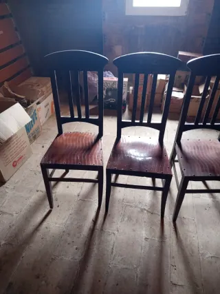 Sedie in legno antiche (6 unità)