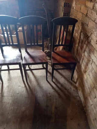 Sedie in legno antiche (6 unità)