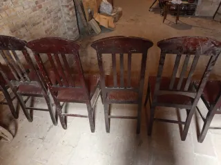 Sedie in legno antiche (6 unità)