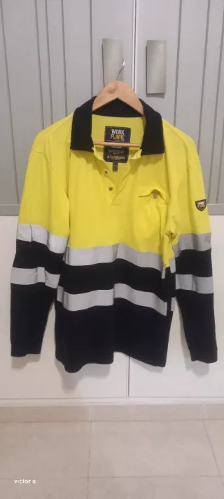 Polo de trabajo ignifugo antiestatico