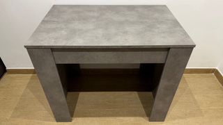 Mesa Comedor Extensible Skraut Home Cemento.