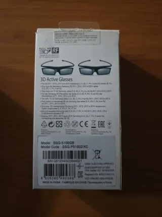 Gafas Samsung 3D Activas