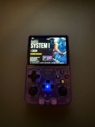 Consola R36S Retro Gaming Morada