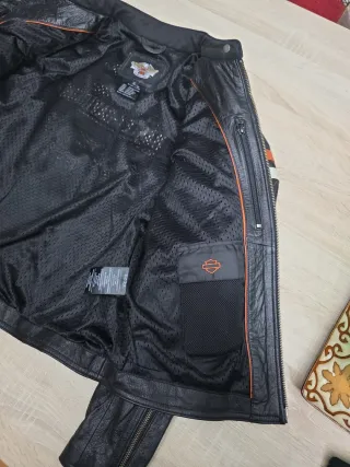 Chaqueta Harley Davidson Mujer Negra Talla L