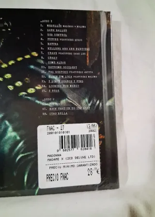 Madonna. 2019. MADAME x. 2Cd. Deluxe Case. Nuevo