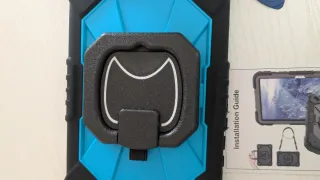 Funda protectora para tablet azul
