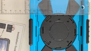 Funda protectora para tablet azul