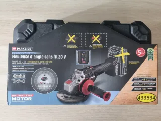 Parkside amoladora a angular performance