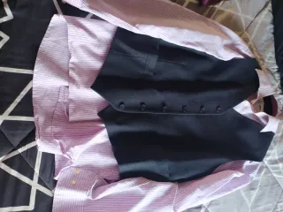 Traje de hombre gris