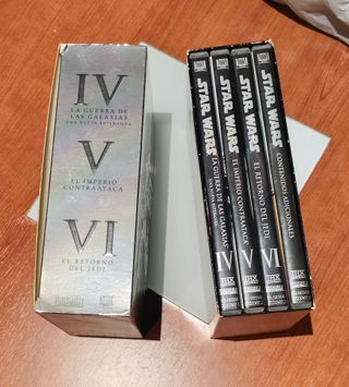 Trilogía Star Wars DVD Cap. IV, V, VI