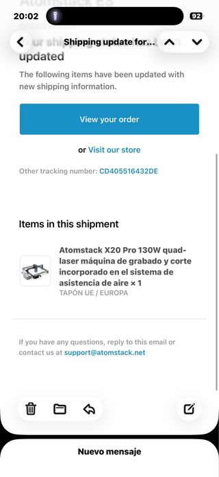 Grabador Láser Atomstack X20 Pro