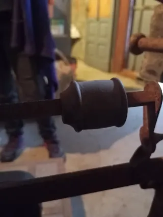 Báscula antigua de pesaje