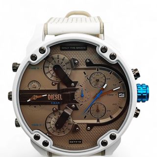 RELOJ DIESEL MR DADDY DZ-7419 BLANCO CORREA GOMA
