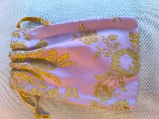 Bolsas neceser tela fallera floral