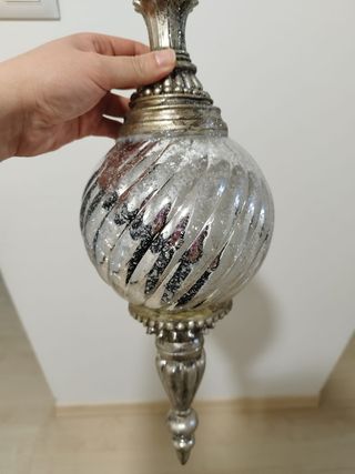 Adornos colgantes de plástico