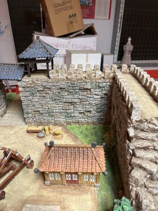Maqueta Fortaleza Japonesa Medieval
