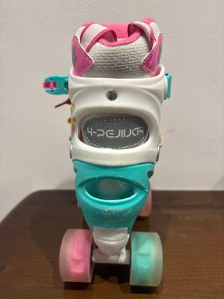 Patines infantiles unicornio talla ajustable