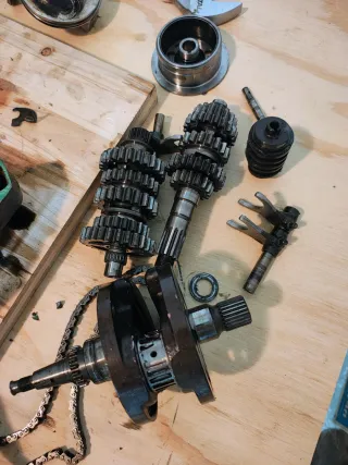 Despiece Motor CRF 450 2006