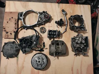 Despiece Motor CRF 450 2006