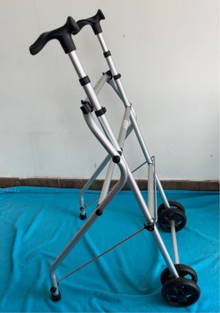 Andador persona mayor.