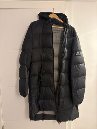 Chaqueta Ecoalf Azul Larga