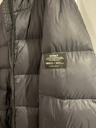 Chaqueta Ecoalf Azul Larga