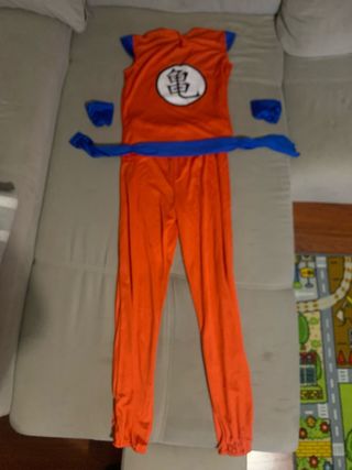 Disfraz Goku dragon ball Talla 10-12 ańos