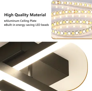 Plafón LED Techo Moderno 36W