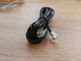 Lote de cables de red y teléfono