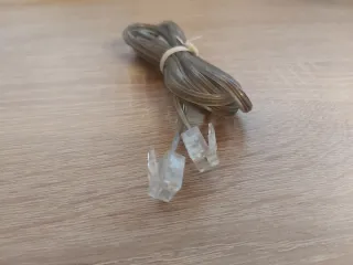 Lote de cables de red y teléfono