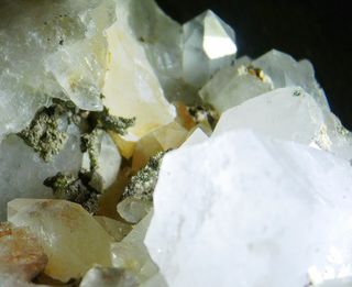 Minerali Pirite, Sfalerite, Quarzo, Siderite