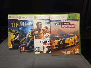 4 Giochi Xbox 360: Tin, Dead Rising, Fight Night, Forza Horizon