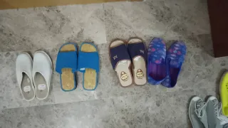 Lote de zapatillas variadas