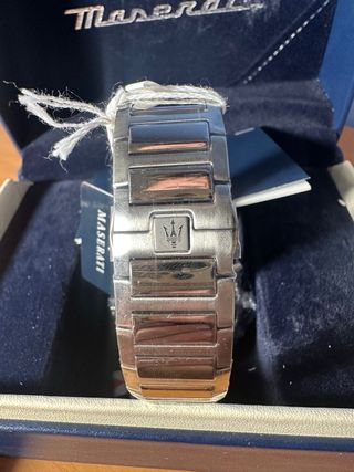 Reloj Maserati Azul y Plateado