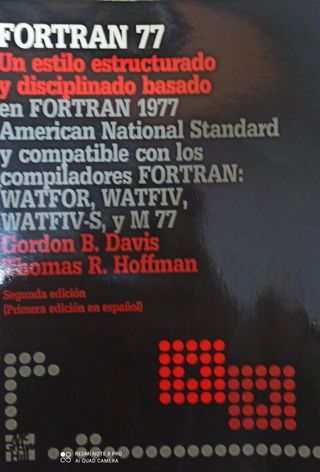 Fortran 77, un Estilo Estructurado y Disciplinado