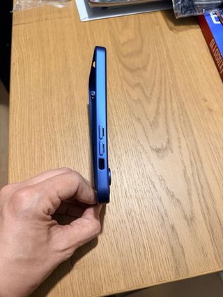 Funda iPhone 14 Pro Azul Magnética