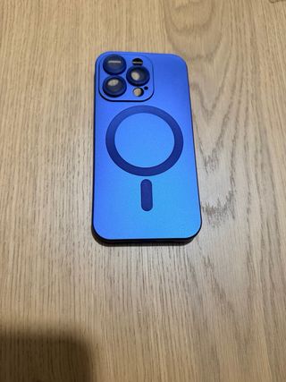 Funda iPhone 14 Pro Azul Magnética