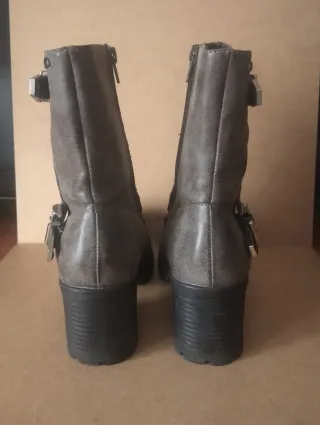 Botas Mustang Estilo Motero Talla 39